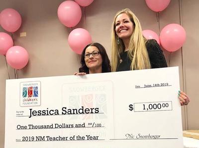 Jessica Sanders Day - New Mexico Teacher of the Year