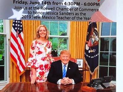 Jessica Sanders Day - New Mexico Teacher of the Year